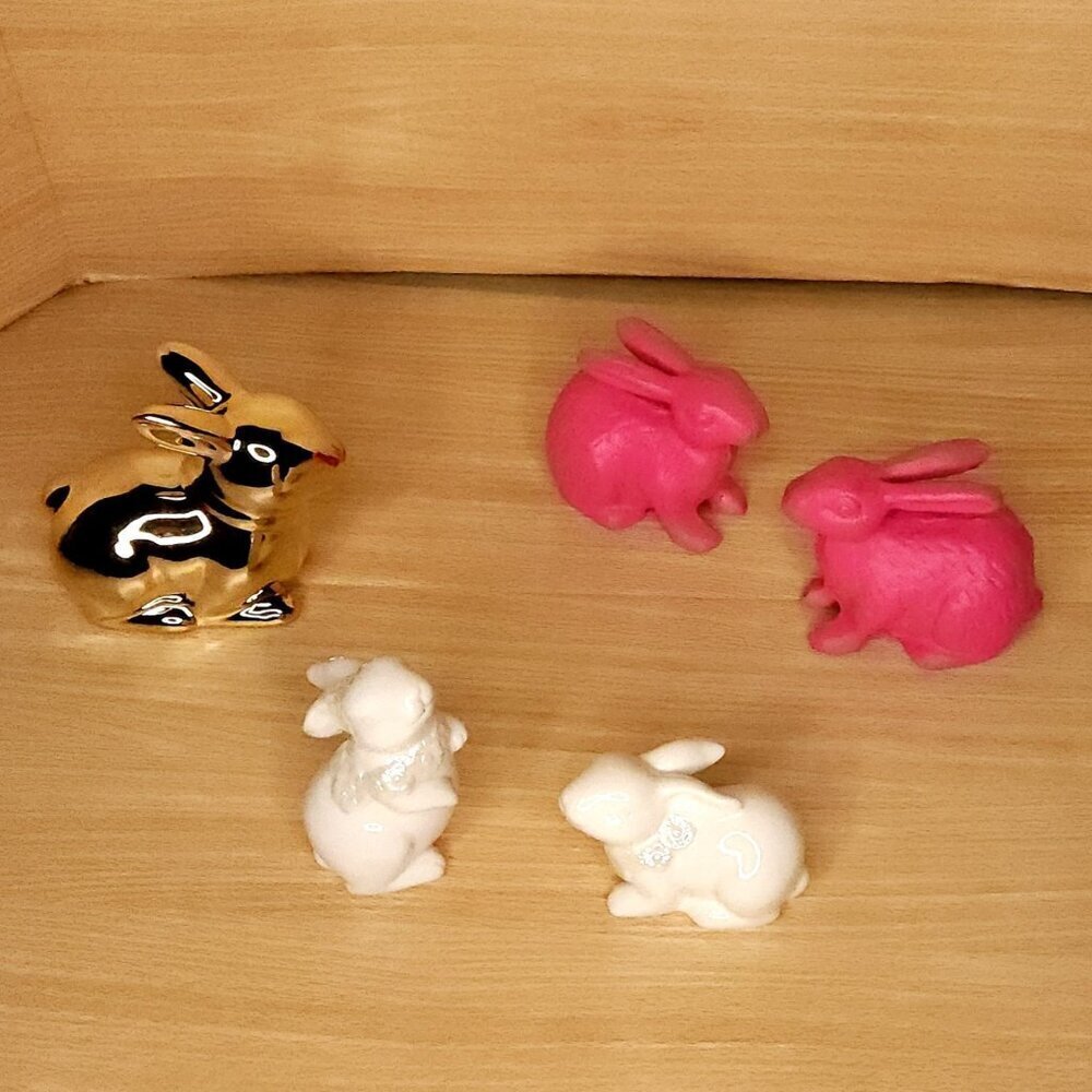 Easter Bunny Figurine Bundle